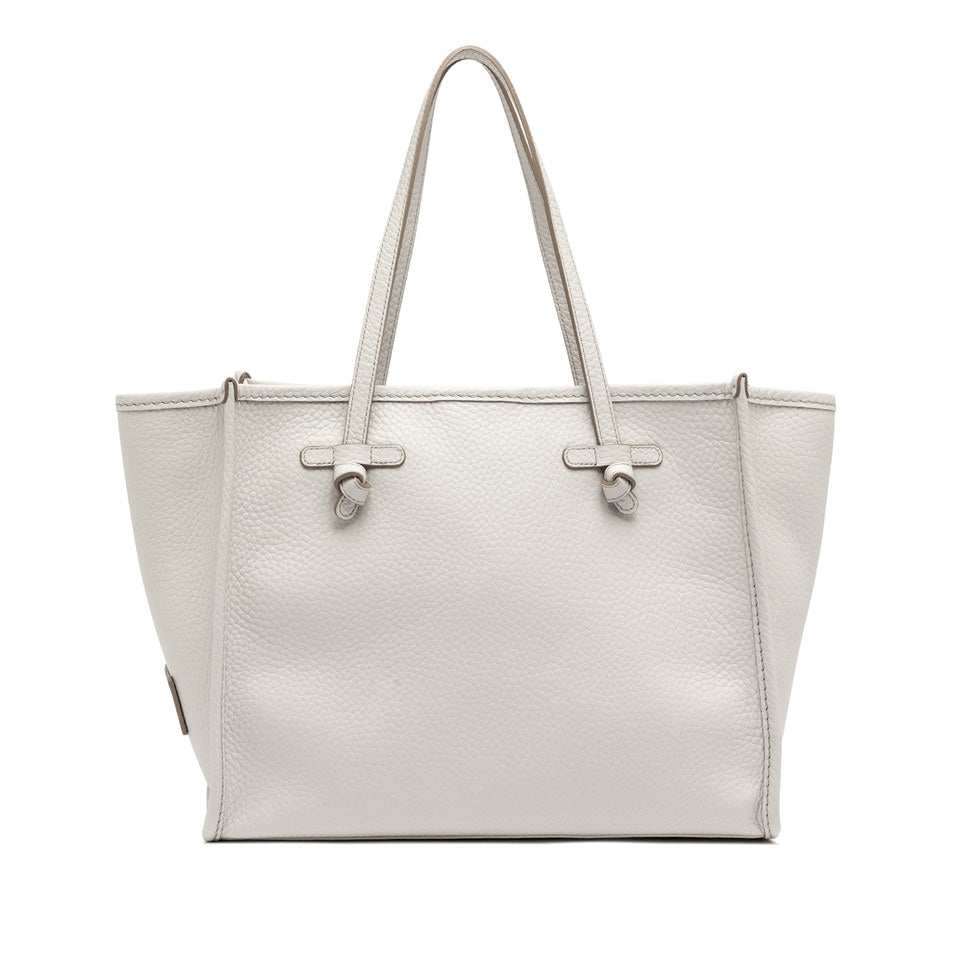 MARCELLA BAG LEATHER SABBIA