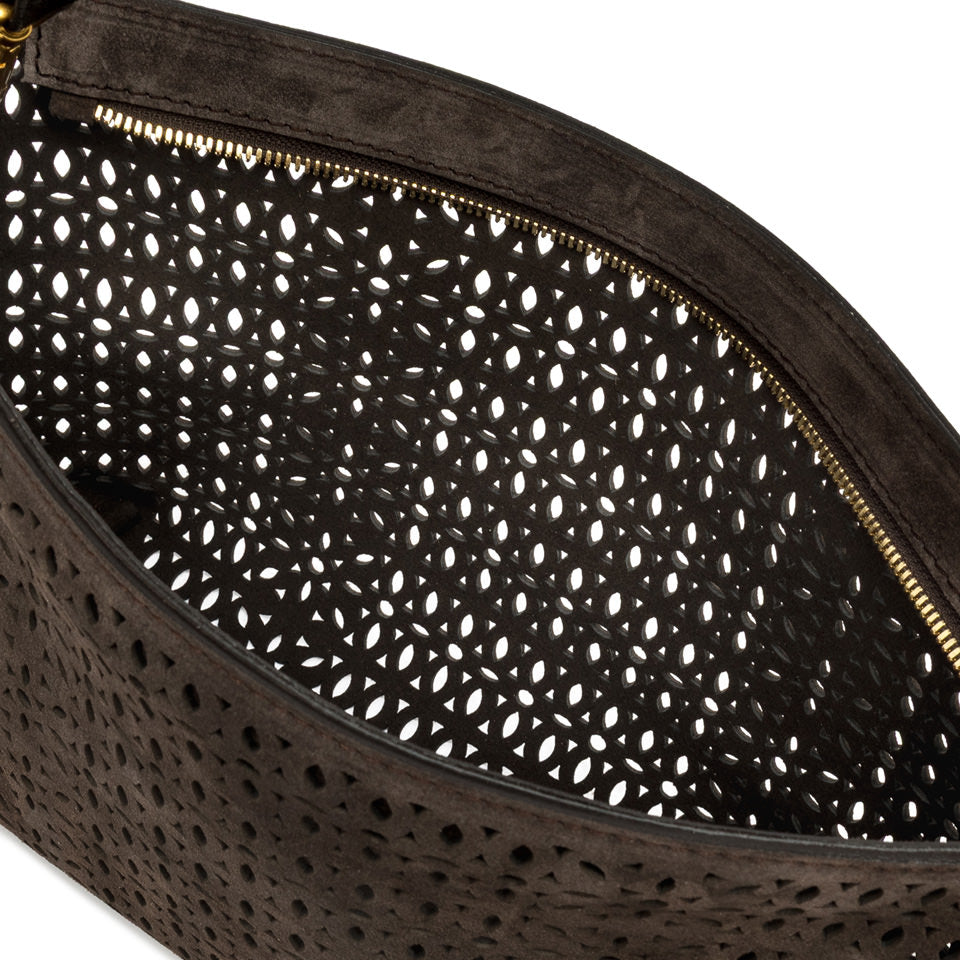MASHUP SMALL LASER CUT BAG MOKA