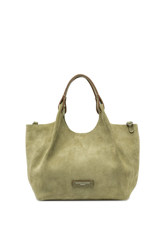 DUA SUEDE BAG WILLOW SMALL