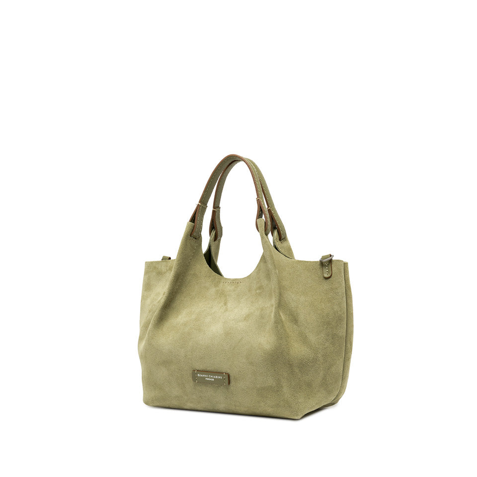 DUA SUEDE BAG WILLOW SMALL