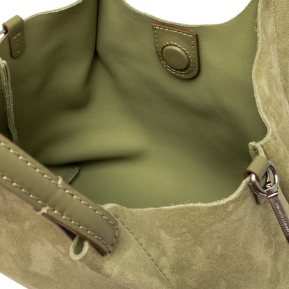 DUA SUEDE BAG WILLOW SMALL