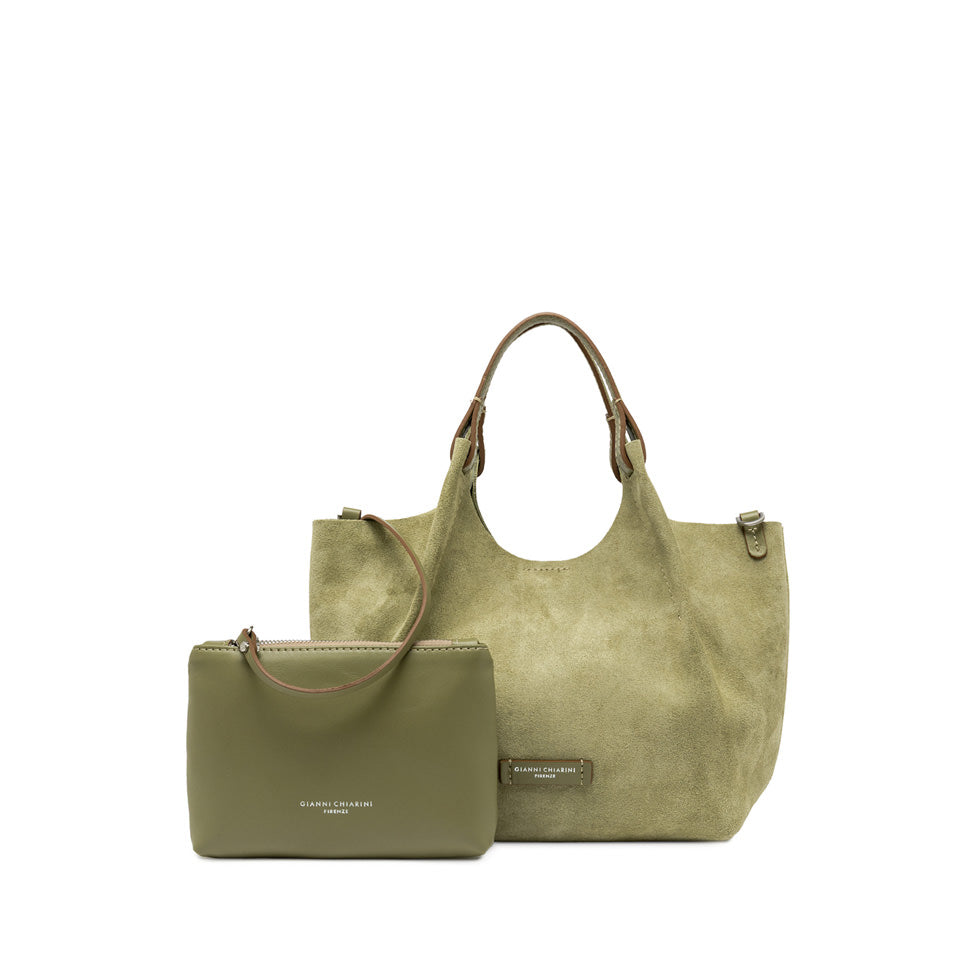 DUA SUEDE BAG WILLOW SMALL