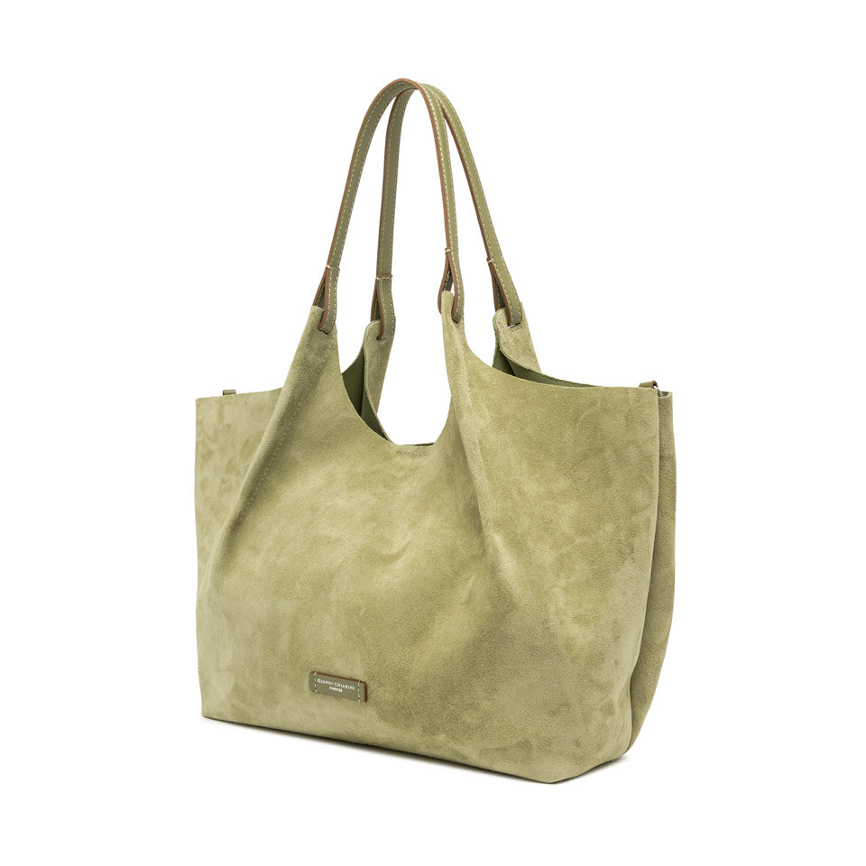 DUA SUEDE BAG WILLOW LARGE
