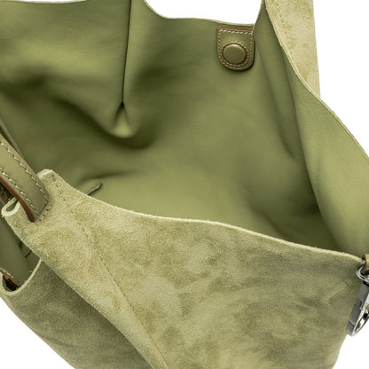 DUA SUEDE BAG WILLOW LARGE