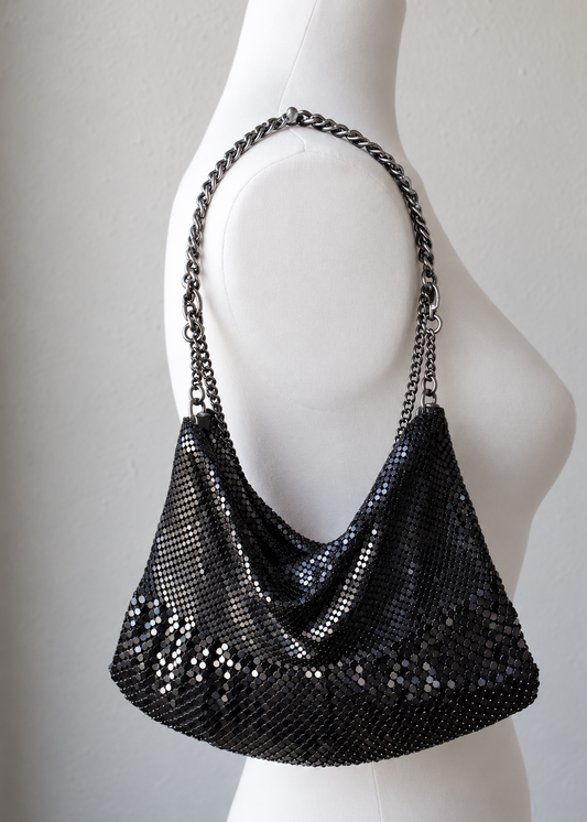 ANA DISCO BAG IN BLACK