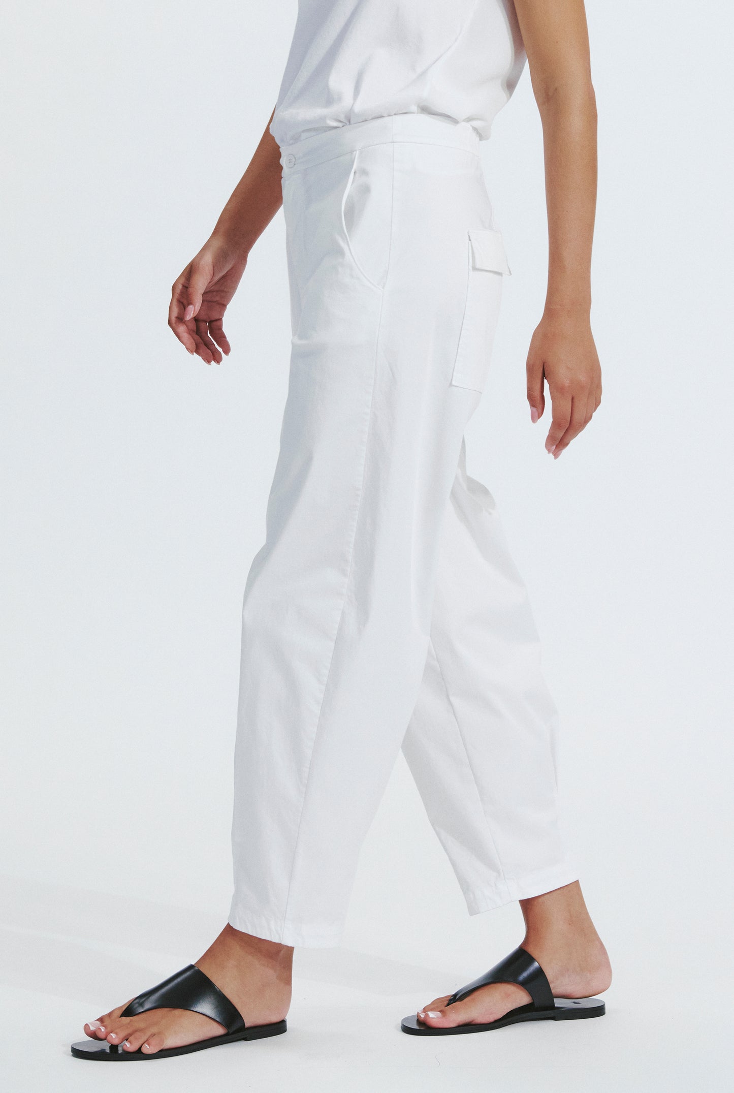 BARREL SHAPE RELAXED PANT