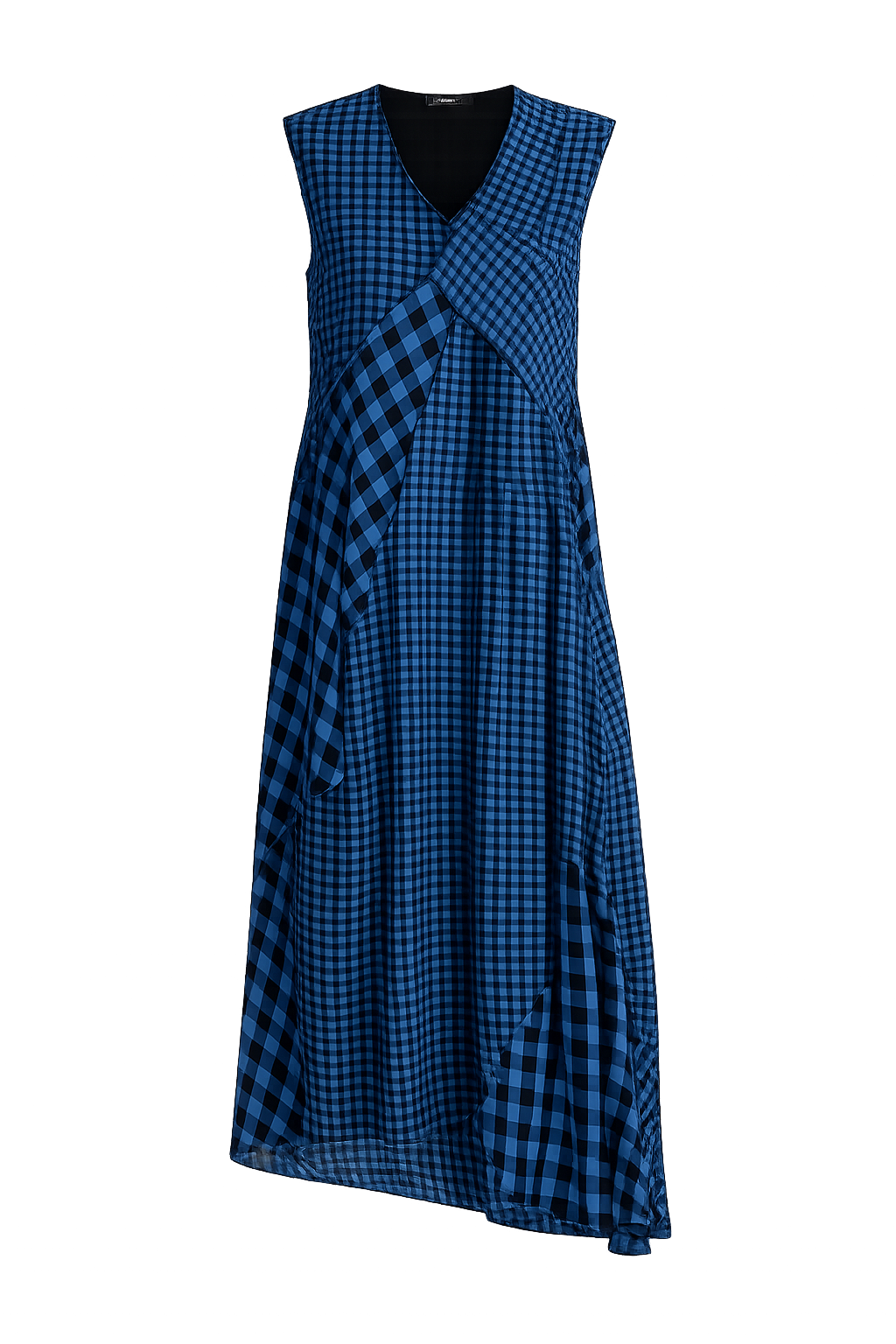 PORTAL CHECKED DRESS