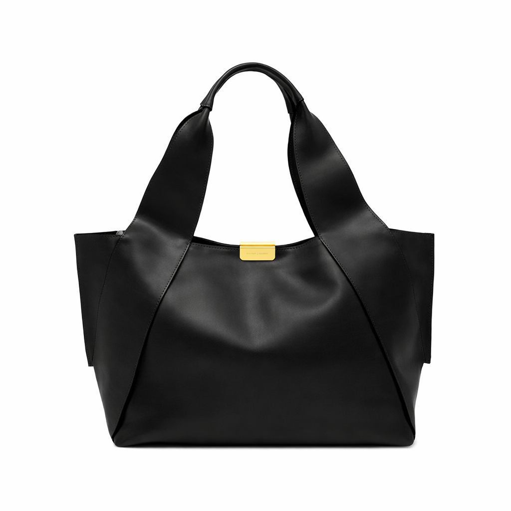 VIVI LEATHER BAG NERO
