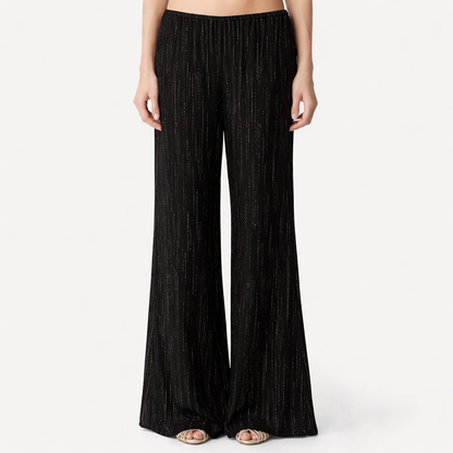 LES FILS D'ARGENT JACQUARD FIL COUPE PANTS
