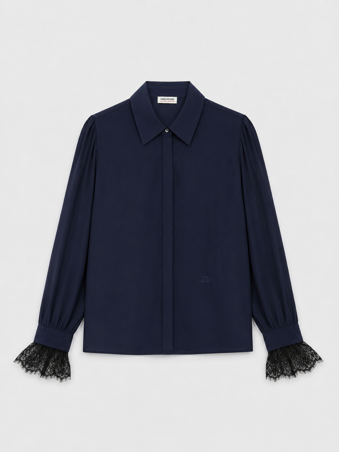 THELY LACE CDC BLOUSE IN ENCRE