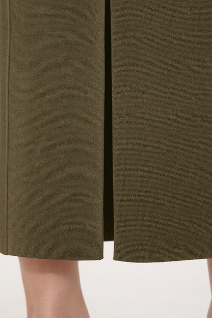 MILLE SLEEVELESS MILANO COLUMN DRESS