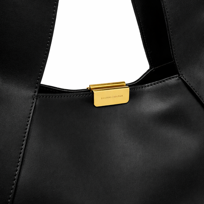 VIVI LEATHER BAG NERO