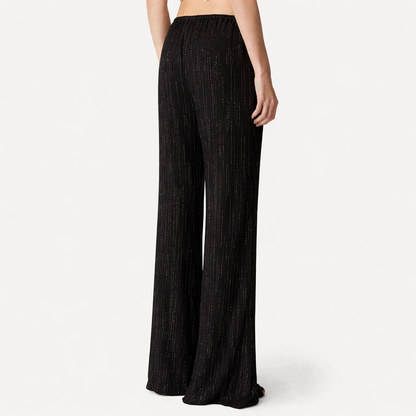 LES FILS D'ARGENT JACQUARD FIL COUPE PANTS