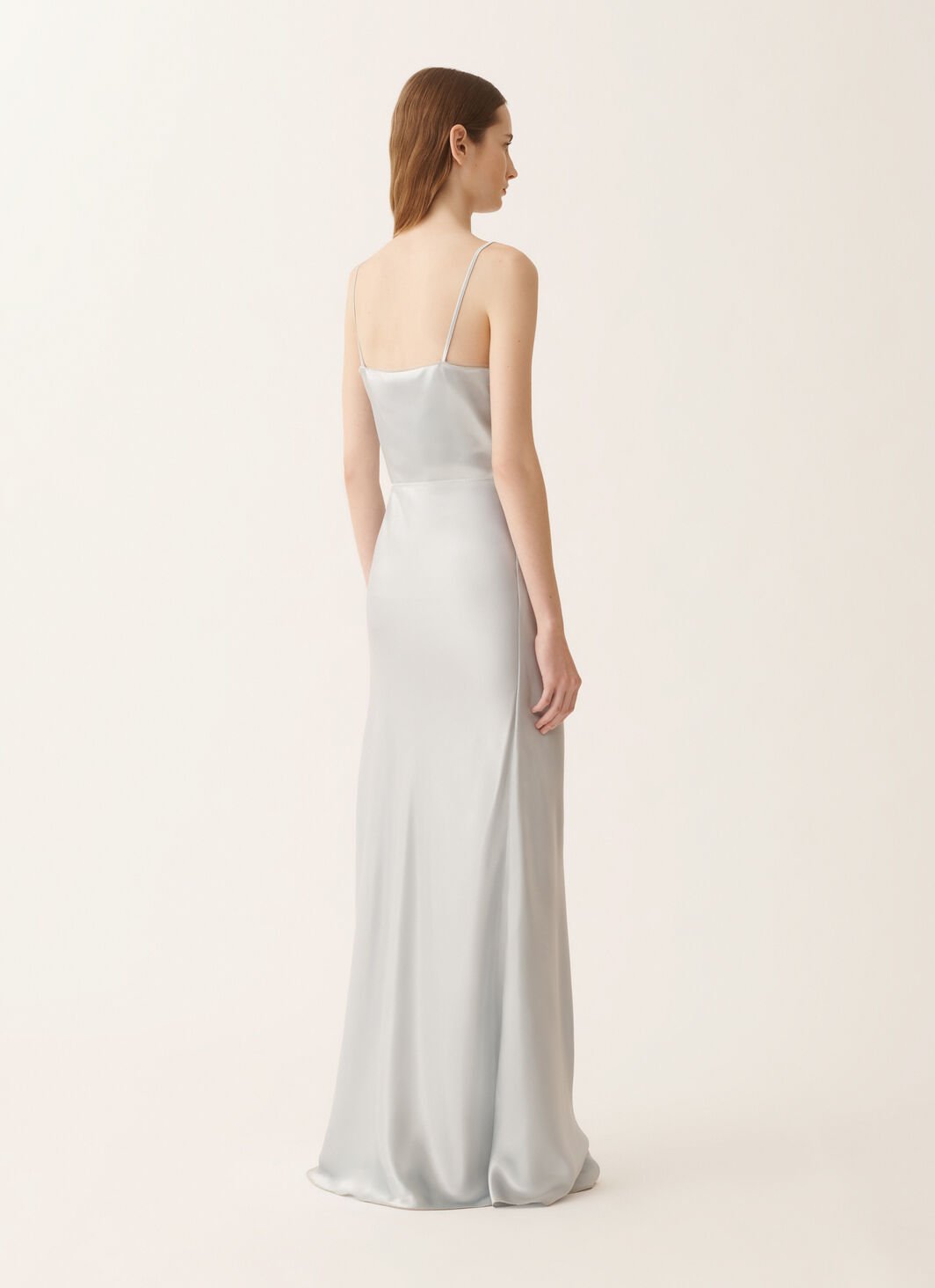 ASYMMETRICAL FLARE MAXI SKIRT