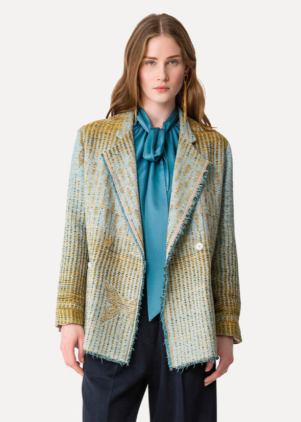 JACQUARD "LIBELLE" OVERSIZED