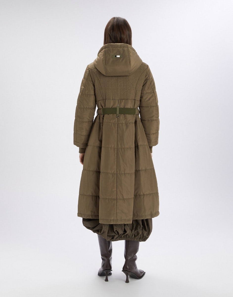 SCUTTLE PADDED LONG PARKA WAISTED