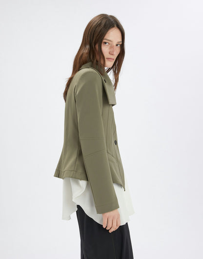 SCRUNCH CADY CREPE JACKET