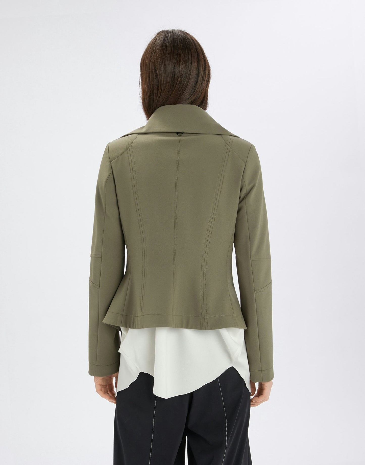 SCRUNCH CADY CREPE JACKET