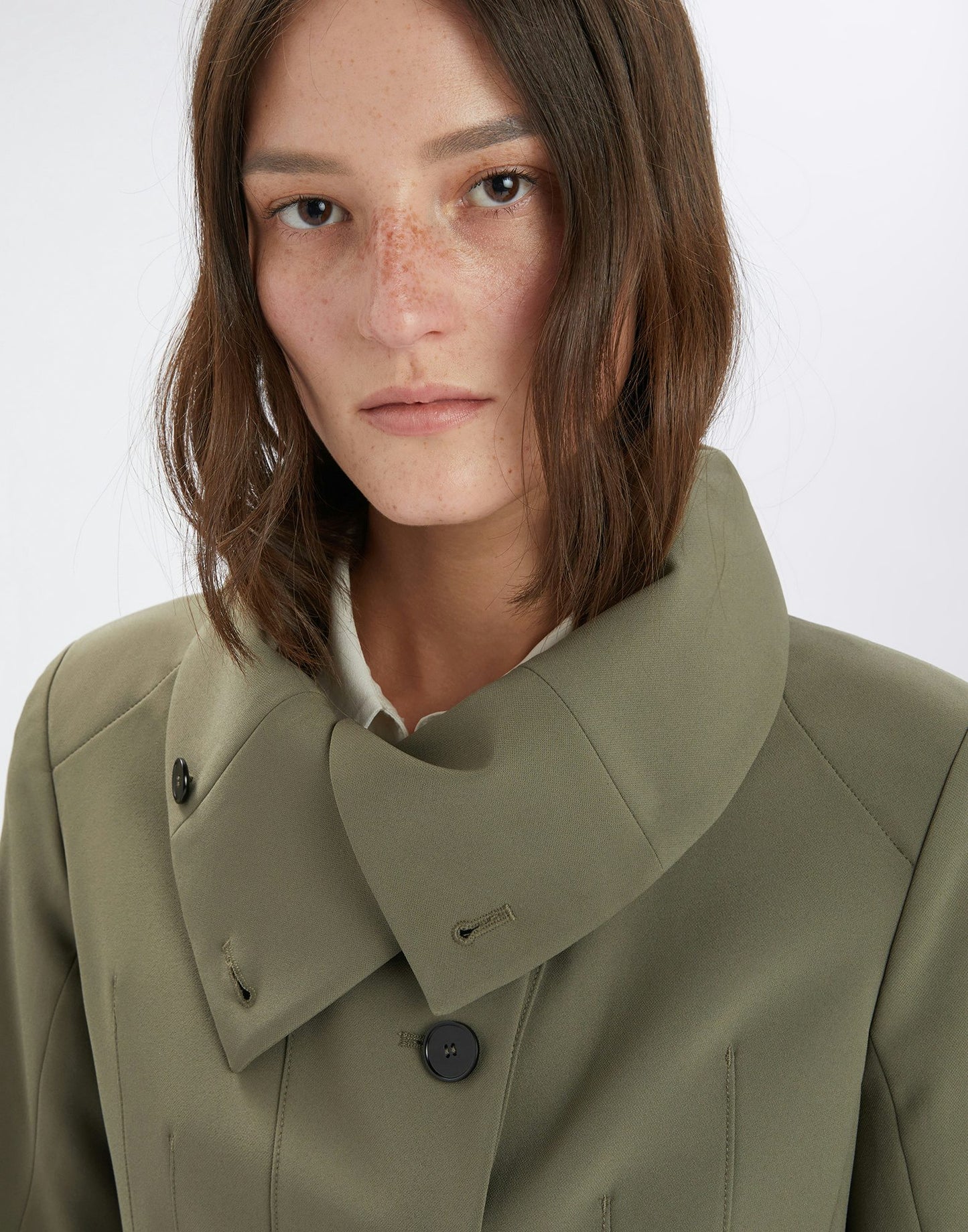 SCRUNCH CADY CREPE JACKET