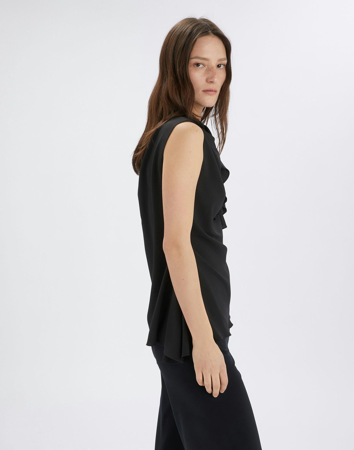 WALTON SLEEVELESS STAIN TOP