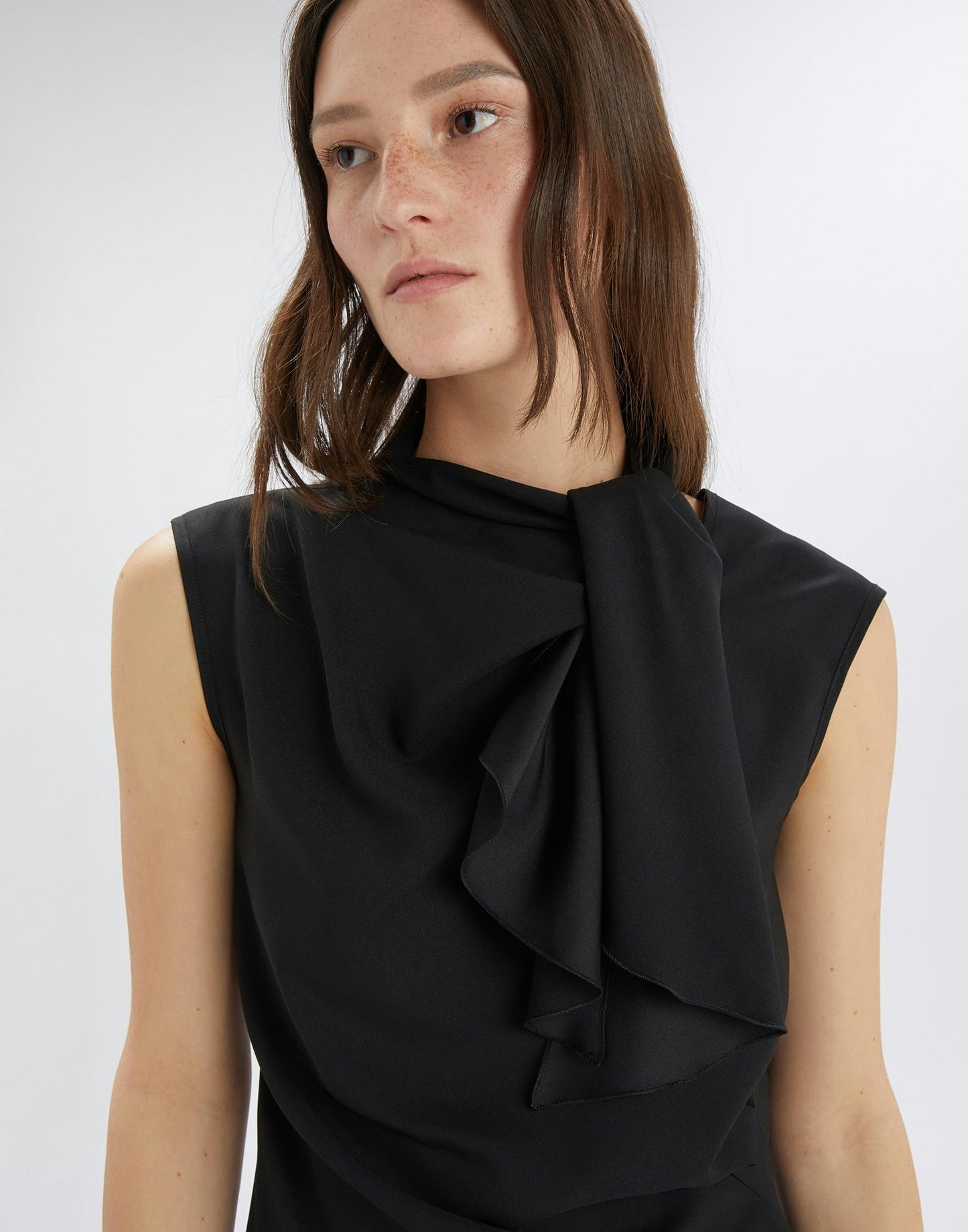 WALTON SLEEVELESS STAIN TOP