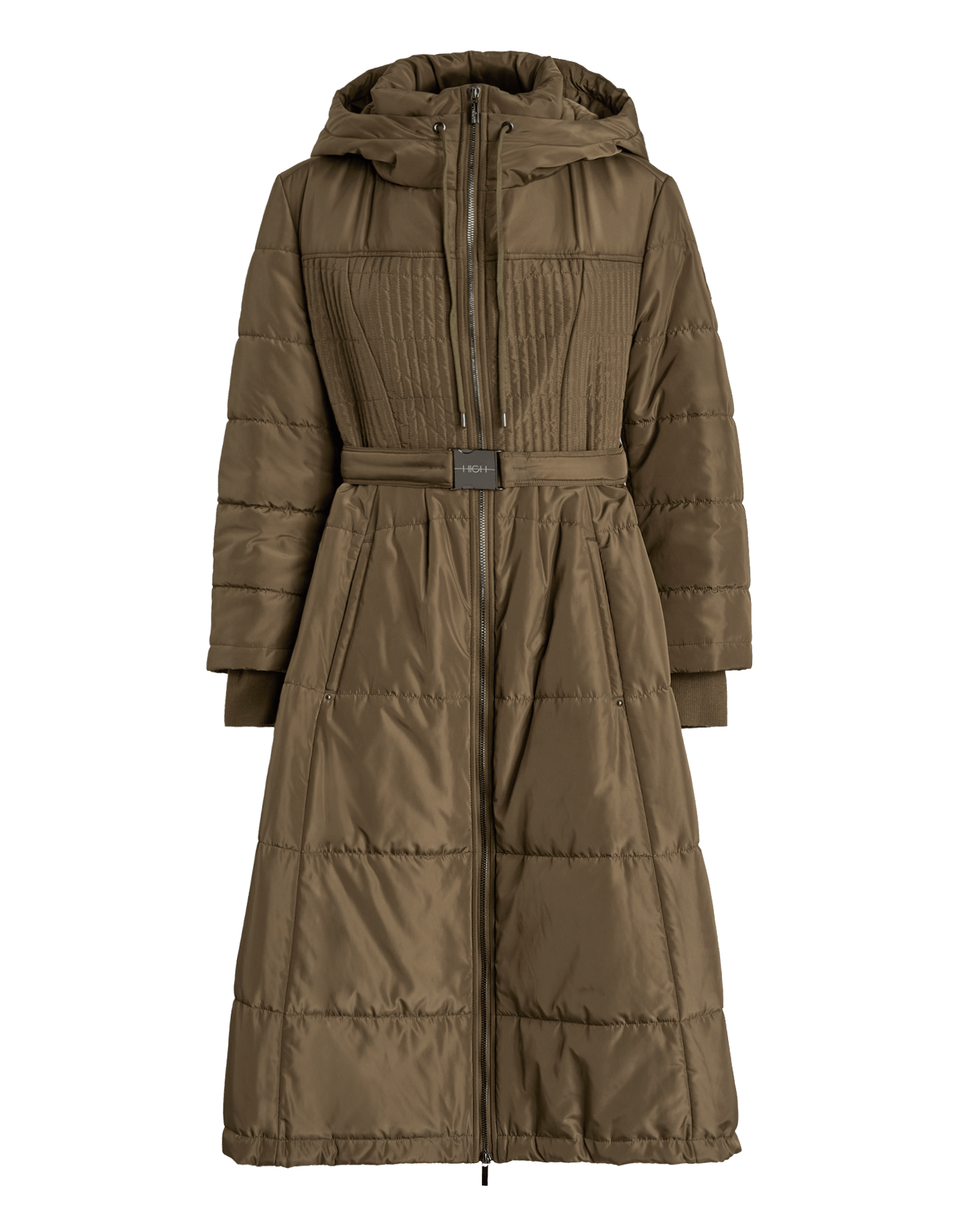 SCUTTLE PADDED LONG PARKA WAISTED