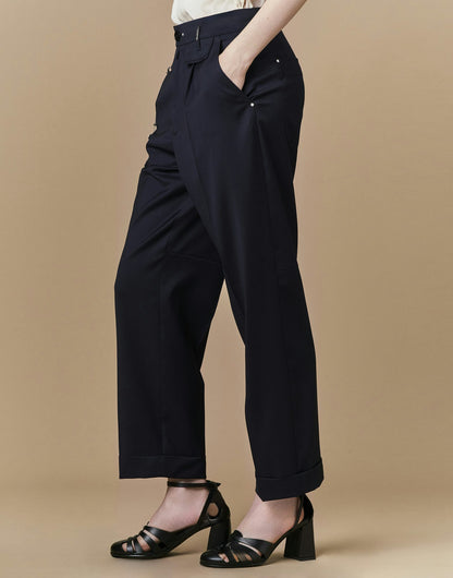 CONCISE TAILORED PANT WITH BELT LOOPS