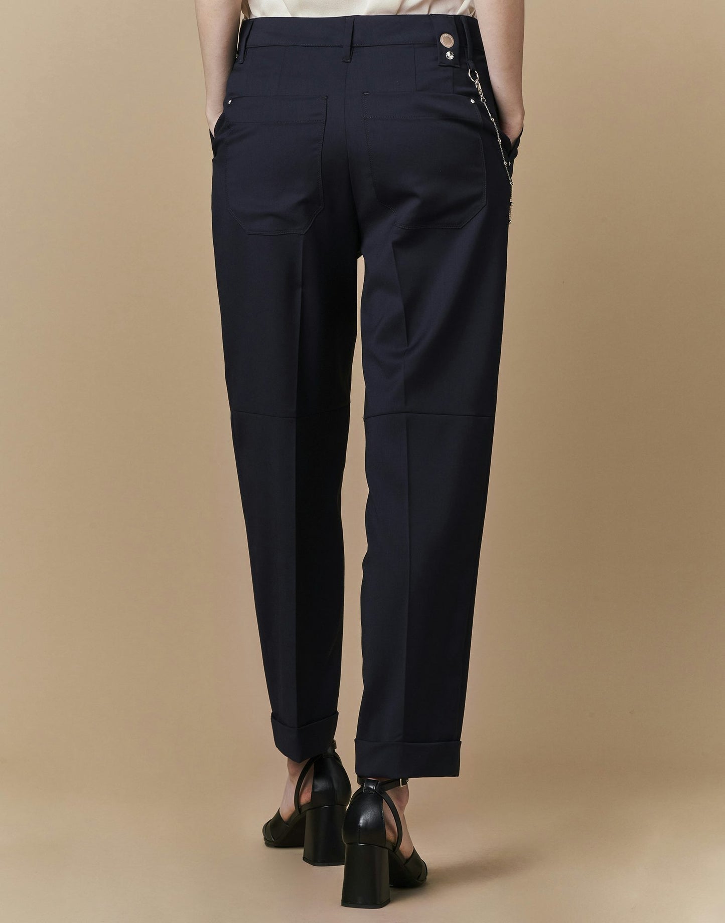 CONCISE TAILORED PANT WITH BELT LOOPS