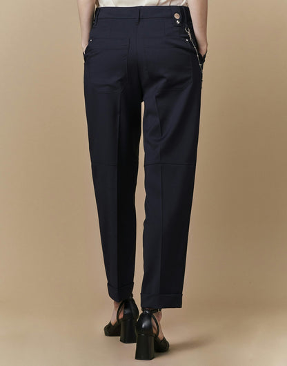 CONCISE TAILORED PANT WITH BELT LOOPS