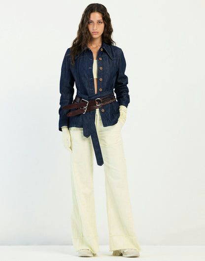 HONOR DENIM SAFARI JACKET