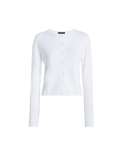 GUIPURE KNITTED L/SLEEVE CARDIGAN