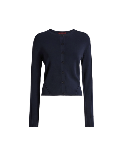 GUIPURE KNITTED L/SLEEVE CARDIGAN