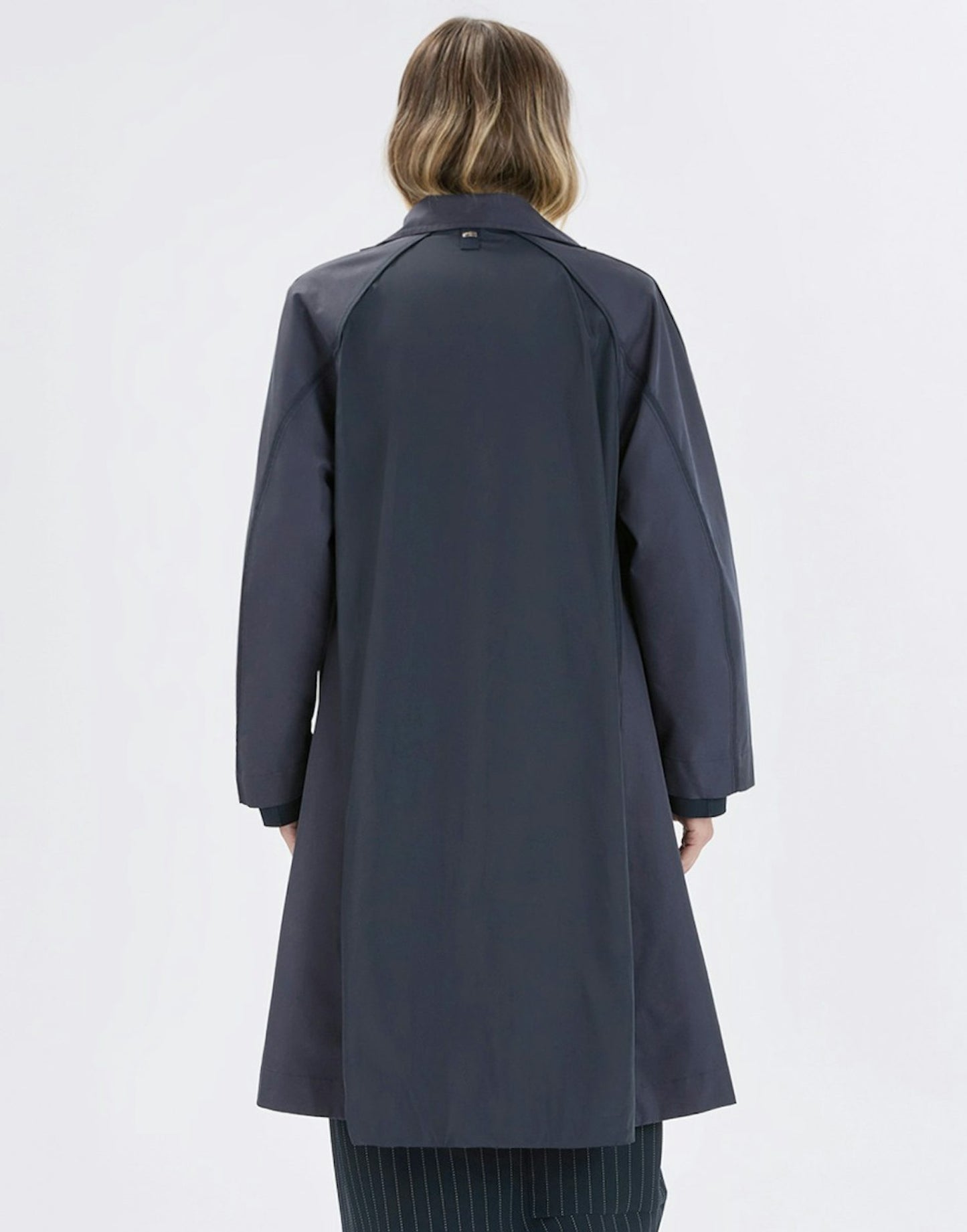 PETUNIA FUNNEL NECK LONG COAT