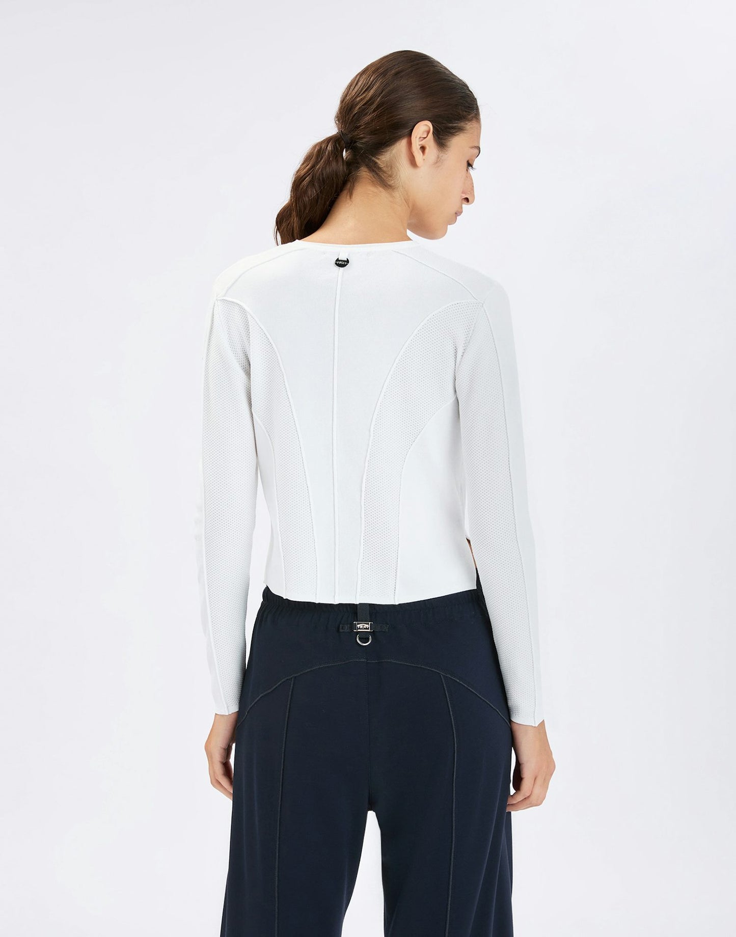 GUIPURE KNITTED L/SLEEVE CARDIGAN