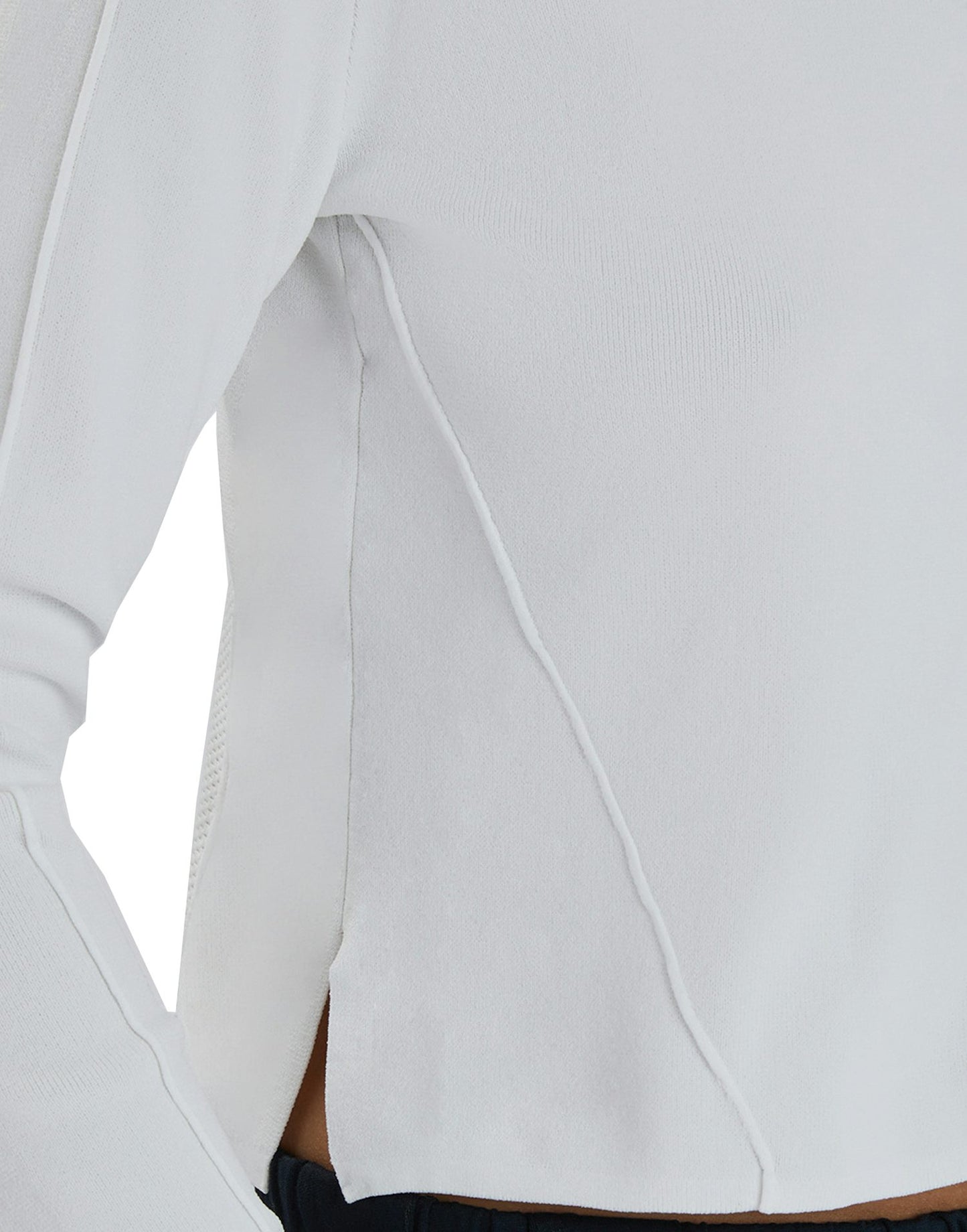 GUIPURE KNITTED L/SLEEVE CARDIGAN