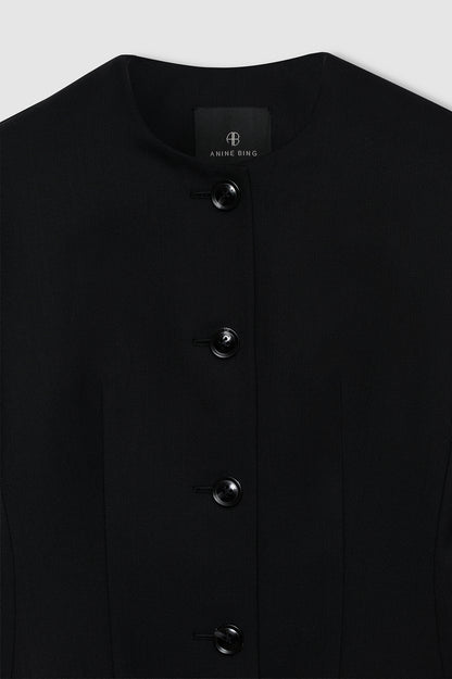 HUDA BLACK BLAZER