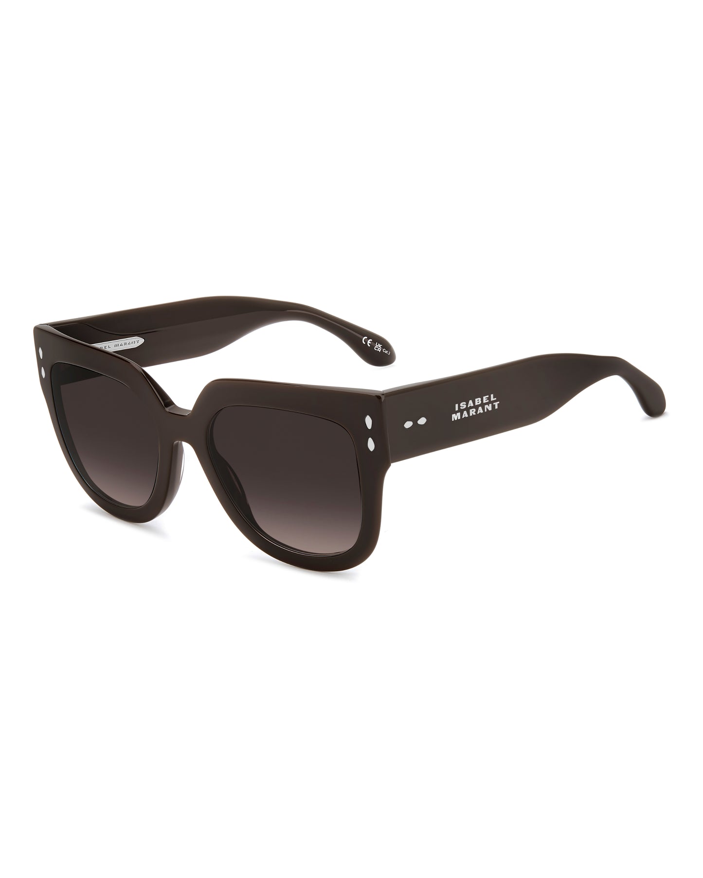 ROUND CLASSIC CHOCOLATE SUNGLASSES