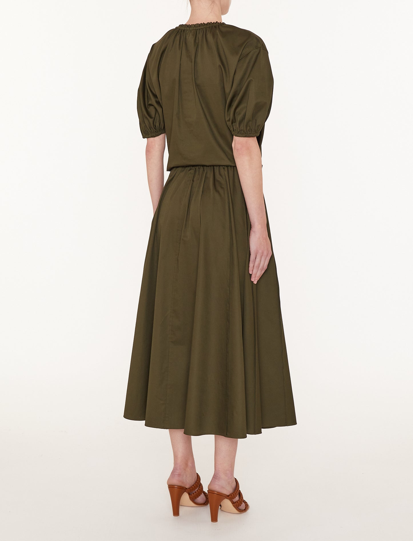 MANAR SKIRT-COTTON SATEEN