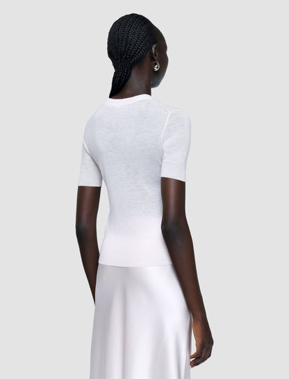 CASHAIR S/SLEEVE TOP