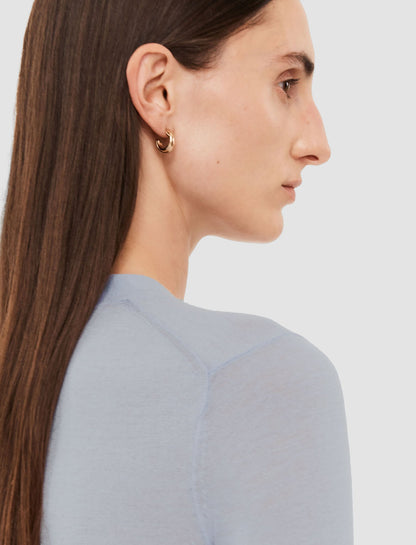 CASHAIR V-NECK CARDIGAN FADED SKY