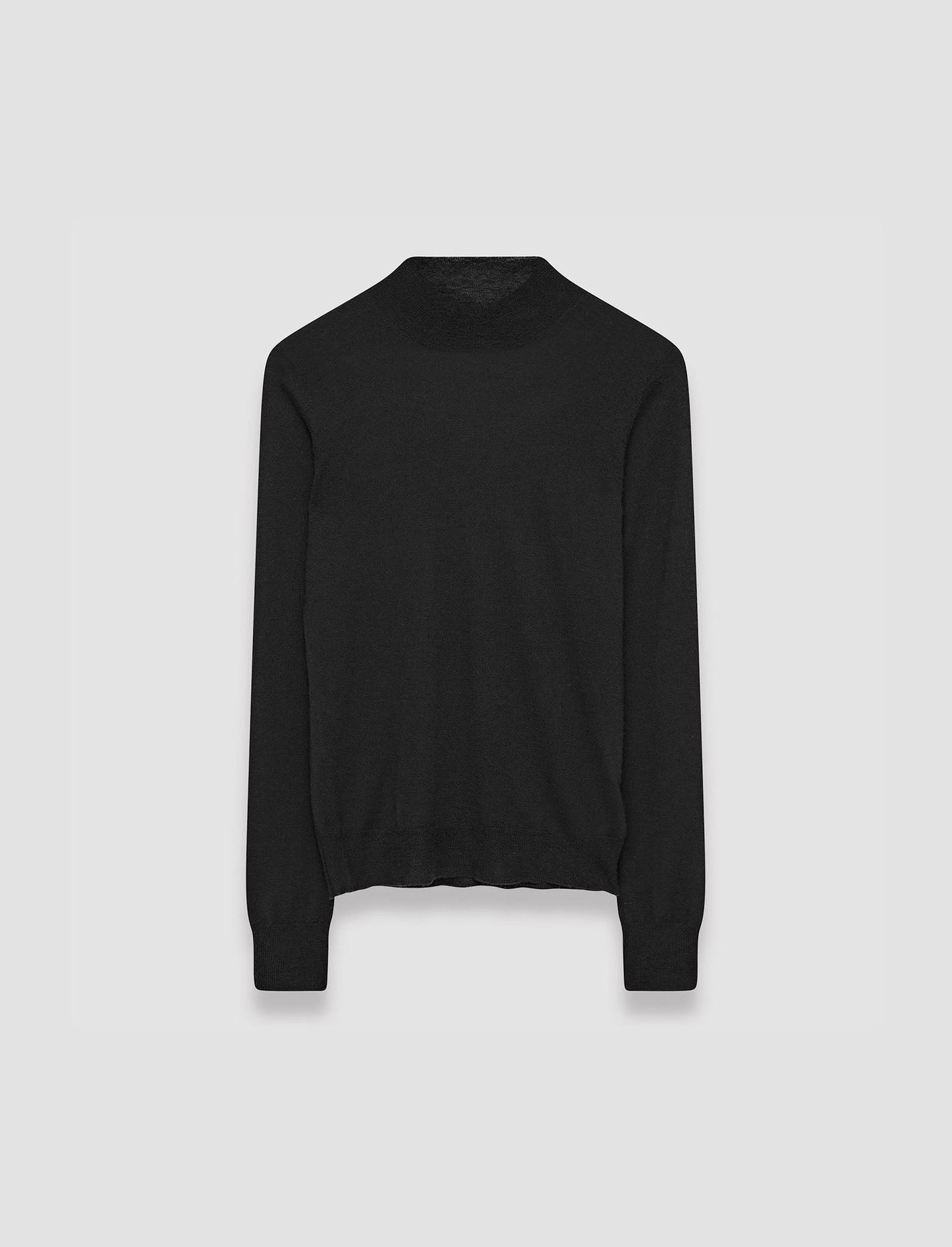 HIGH NECK L/SLEEVE CASHAIR JUMPER