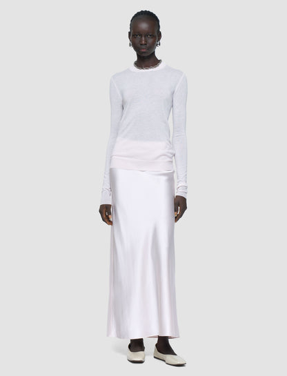 CASHAIR ROUND NECK L/SLEEVE KNIT