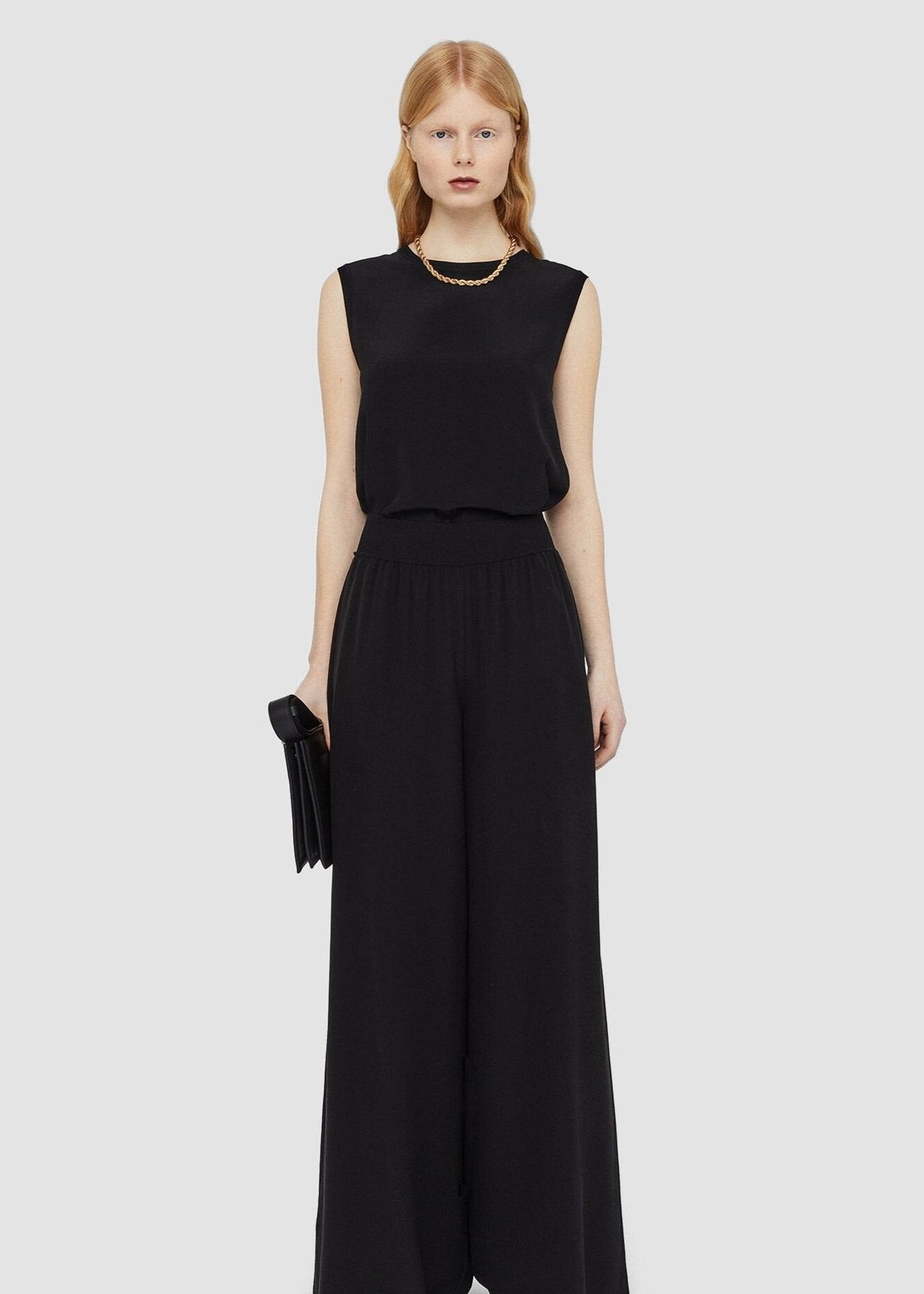 SILK CREPE DE SOIE BLEY TOP