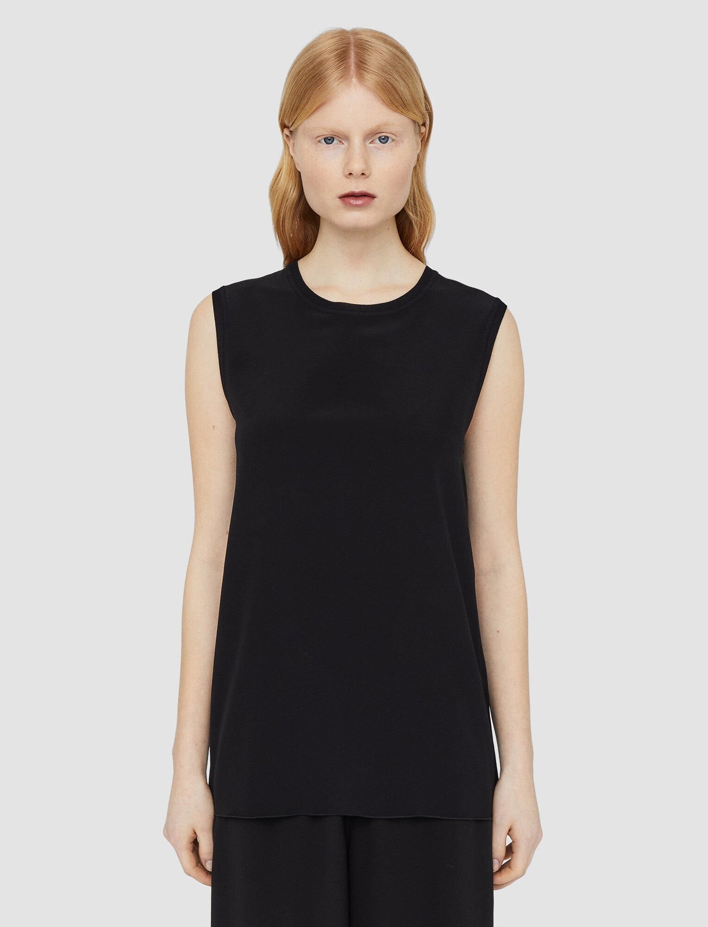 SILK CREPE DE SOIE BLEY TOP