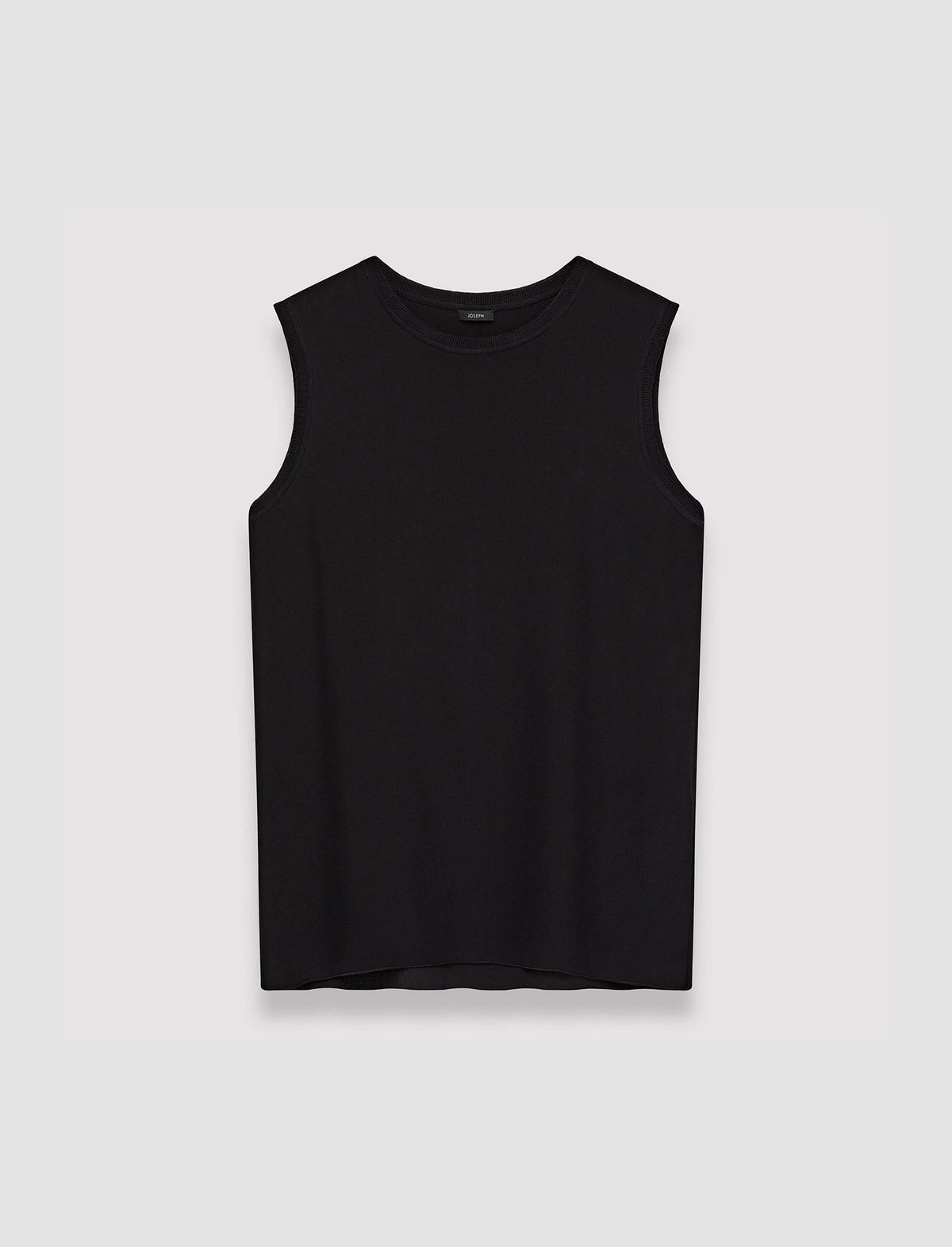 NEW BLEY TOP CREPE DE SOIE BLACK