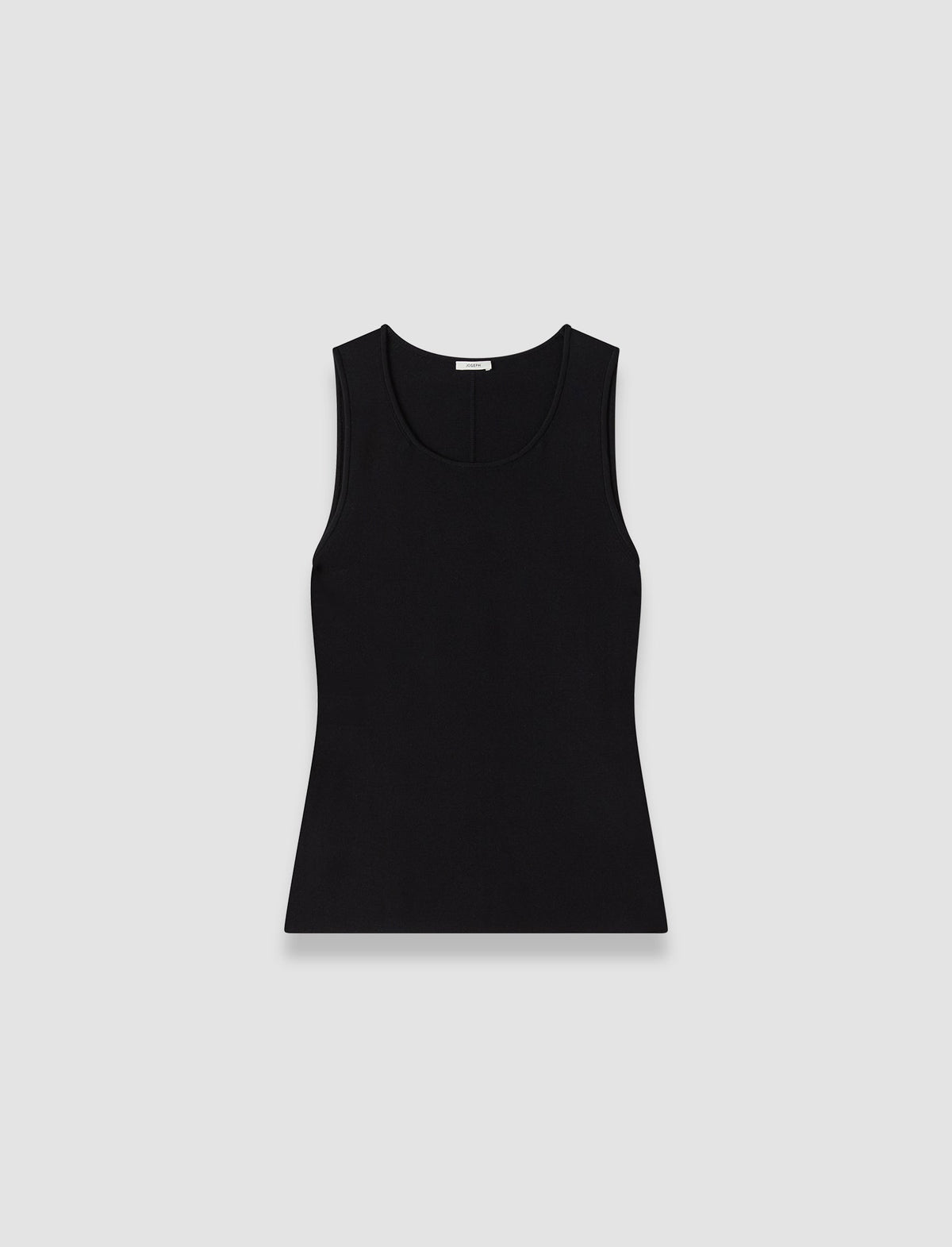 RANA TANK SILK STRETCH BLACK