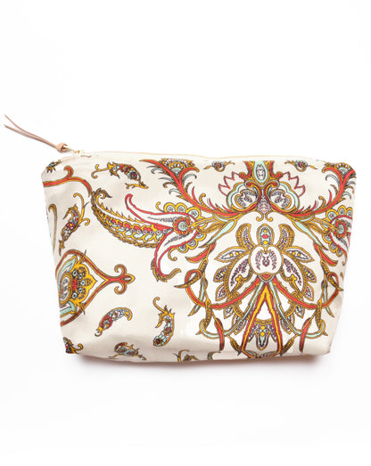 PANIER AJOURE BASKET BAG & SILK POUCH