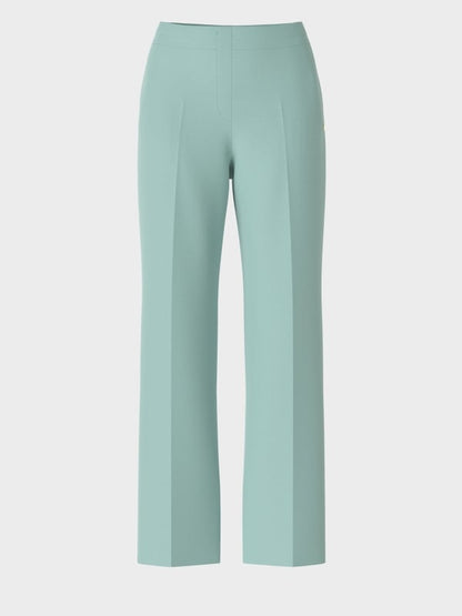 WIDE LEG CRINKLE EFFECT TROUSERS