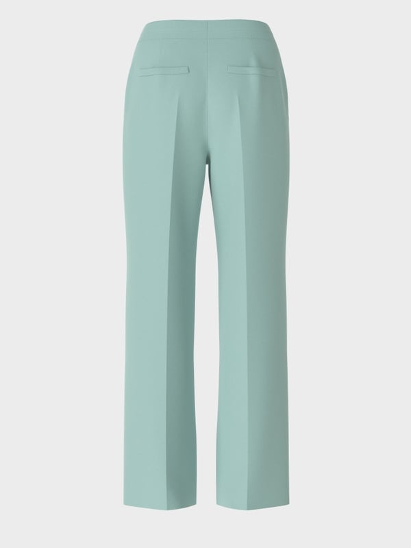 WIDE LEG CRINKLE EFFECT TROUSERS