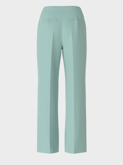 WIDE LEG CRINKLE EFFECT TROUSERS